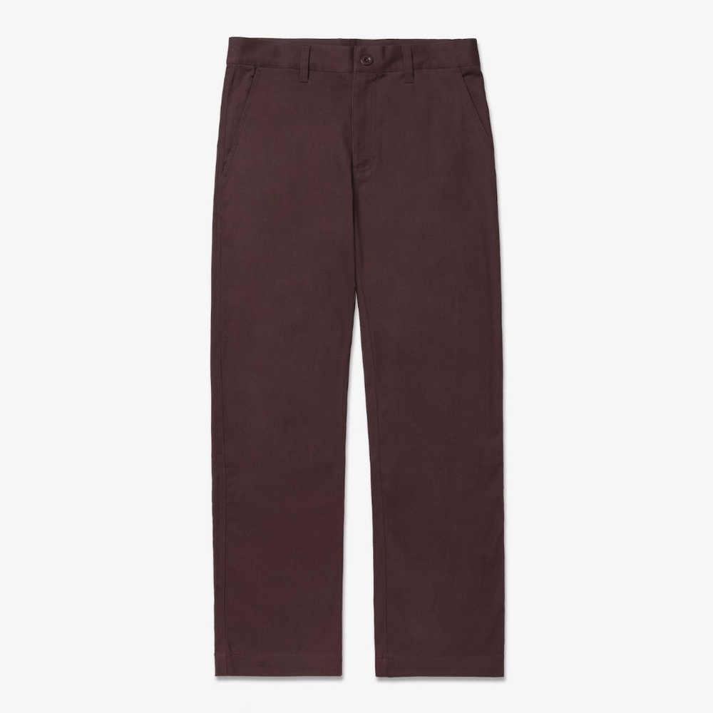 100 Thieves Foundations FW’23 Chino - Burgundy